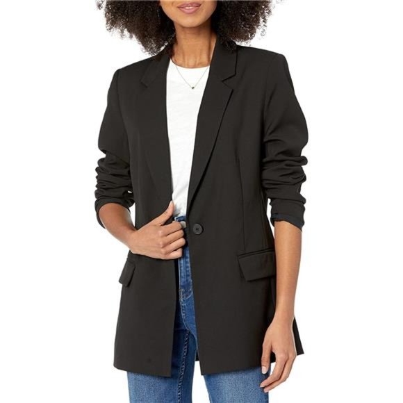 The Drop Women's Blake Long Blazer - Picture 1 of 6